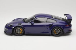 Porsche 911 991.1 GT3 RS Ultraviolet Minichamps 1:18 155066221 Metalas - nuotrauka 3 iš 6