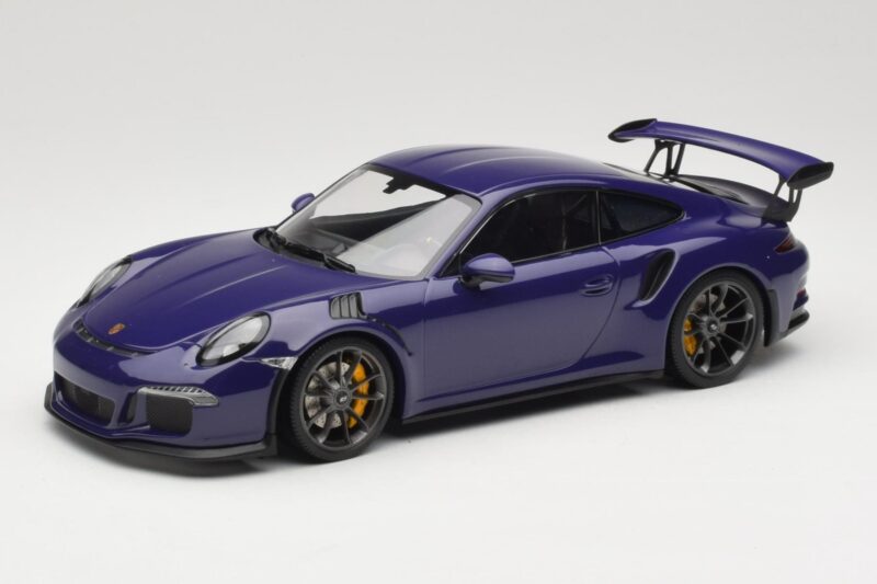 Porsche 911 991.1 GT3 RS Ultraviolet Minichamps 1:18 155066221 Metalas