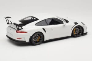 Porsche 911 991.1 GT3 RS Baltas Juodi Ratlankiai Minichamps 1:18 153066224 Metalas - nuotrauka 2 iš 6