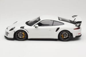 Porsche 911 991.1 GT3 RS Baltas Juodi Ratlankiai Minichamps 1:18 153066224 Metalas - nuotrauka 3 iš 6