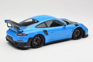 Porsche 911 991.2 GT2 RS Mėlynas su Juodais Ratais Minichamps 1:18 155068308 Metalas - nuotrauka 2 iš 6