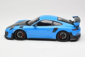 Porsche 911 991.2 GT2 RS Mėlynas su Juodais Ratais Minichamps 1:18 155068308 Metalas - nuotrauka 3 iš 6