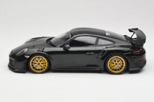 Porsche 911 991.2 GT2 RS Žalias Weissach Package Auksiniai Ratai Minichamps 1:18 155068306 Metalas - nuotrauka 3 iš 6