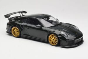 Porsche 911 991.2 GT2 RS Žalias Weissach Package Auksiniai Ratai Minichamps 1:18 155068306 Metalas - nuotrauka 4 iš 6
