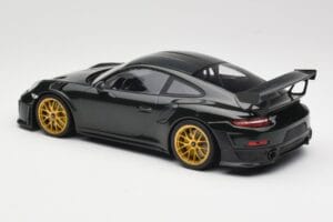 Porsche 911 991.2 GT2 RS Žalias Weissach Package Auksiniai Ratai Minichamps 1:18 155068306 Metalas - nuotrauka 5 iš 6