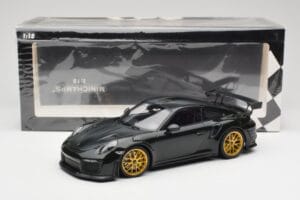 Porsche 911 991.2 GT2 RS Žalias Weissach Package Auksiniai Ratai Minichamps 1:18 155068306 Metalas - nuotrauka 6 iš 6