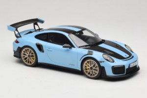Porsche 911 991.2 GT2 RS Gulf Blue GT Spirit 1:18 CLDC027 Derva - nuotrauka 4 iš 6