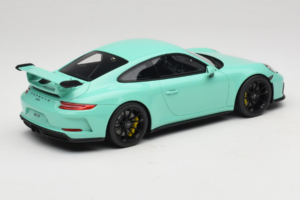 Porsche 911 991.2 GT3 Mėtų Žalias GT Spirit 1:18 GT550 Derva - nuotrauka 2 iš 6