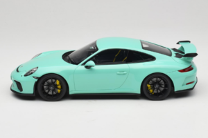 Porsche 911 991.2 GT3 Mėtų Žalias GT Spirit 1:18 GT550 Derva - nuotrauka 3 iš 6