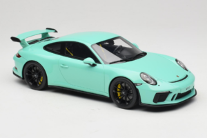 Porsche 911 991.2 GT3 Mėtų Žalias GT Spirit 1:18 GT550 Derva - nuotrauka 4 iš 6