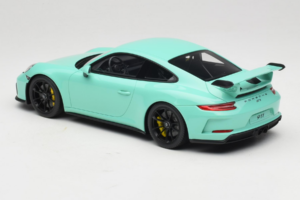 Porsche 911 991.2 GT3 Mėtų Žalias GT Spirit 1:18 GT550 Derva - nuotrauka 5 iš 6