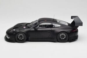 Porsche 911 991.2 GT3 R Matte Black Minichamps 1:18 155186901 Metalas - nuotrauka 3 iš 6