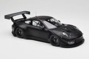 Porsche 911 991.2 GT3 R Matte Black Minichamps 1:18 155186901 Metalas - nuotrauka 4 iš 6