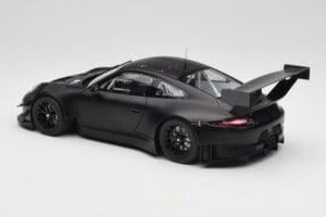 Porsche 911 991.2 GT3 R Matte Black Minichamps 1:18 155186901 Metalas - nuotrauka 5 iš 6