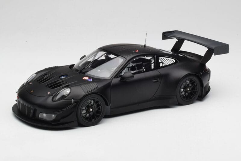 Porsche 911 991.2 GT3 R Matte Black Minichamps 1:18 155186901 Metalas
