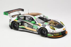 Porsche 911 991.2 GT3 R #28 Alegra Motorsports D. de Quesada / M. Morad Class Winners 24 Hours of Daytona 2017 Minichamps 1:1 - nuotrauka 4 iš 6