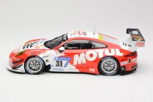 Porsche 911 991.2 GT3 R #31 Frikadelli Racing K. Bachler / M. Christensen 24 Hours of Nurburgring 2017 Minichamps 1:18 155176 - nuotrauka 3 iš 6