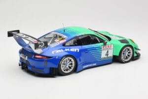 Porsche 911 991.2 GT3 R #4 Falken K. Bachler / M. Ragginger VLN Winner Round 6 2018 Minichamps 1:18 153186994 Metalas - nuotrauka 2 iš 6