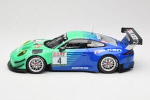 Porsche 911 991.2 GT3 R #4 Falken K. Bachler / M. Ragginger VLN Winner Round 6 2018 Minichamps 1:18 153186994 Metalas - nuotrauka 3 iš 6