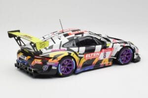 Porsche 911 991.2 GT3 R #8 Iron Force Ring Police 24 Hours Nürburgring 2019 Minichamps 1:18 153196088 Metalas - nuotrauka 2 iš 6