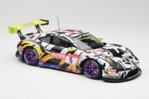 Porsche 911 991.2 GT3 R #8 Iron Force Ring Police 24 Hours Nürburgring 2019 Minichamps 1:18 153196088 Metalas - nuotrauka 4 iš 6