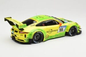 Porsche 911 991.2 GT3 R #911 Manthey Racing R. Dumas / F. Makowiecki 24 Hours of Nurburgring 2017 Minichamps 1:18 155176911 M - nuotrauka 2 iš 6