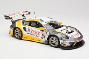 Porsche 911 991.2 GT3 R #99 Rowe Racing D. Olsen / M. Campbell 24 Hours of Spa 2019 Minichamps 1:18 155196099 Metalas - nuotrauka 4 iš 6