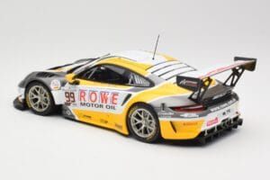 Porsche 911 991.2 GT3 R #99 Rowe Racing D. Olsen / M. Campbell 24 Hours of Spa 2019 Minichamps 1:18 155196099 Metalas - nuotrauka 5 iš 6