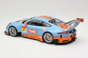 Porsche 911 991.2 GT3 R Pacific Gulf Racing #9 J. Lammers / K. Miura Super GT 300 Series 2017 Minichamps 1:18 155176909 Metal - nuotrauka 5 iš 6