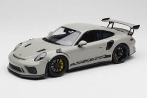 Porsche 911 991.2 GT3 RS Chalk Wording Juodi Ratlankiai Minichamps 1:18 153068230 Metalas