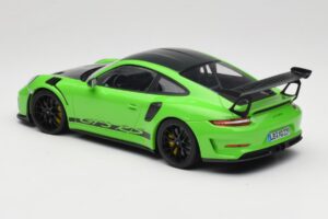 Porsche 911 991.2 GT3 RS Weissach Package Žalias Minichamps 1:18 153068233 Metalas - nuotrauka 5 iš 6