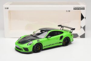 Porsche 911 991.2 GT3 RS Weissach Package Žalias Minichamps 1:18 153068233 Metalas - nuotrauka 6 iš 6