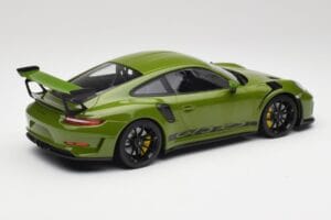 Porsche 911 991.2 GT3 RS Lizard Žalias Su Juodais Ratais Minichamps 1:18 155068233 Metalas - nuotrauka 2 iš 6