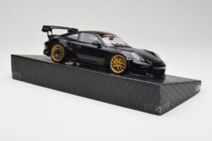 Porsche 911 991.2 GT3 RS Manthey Racing Juodas Minichamps 1:18 MR-911-GT3RS-1803 Metalas - nuotrauka 4 iš 6