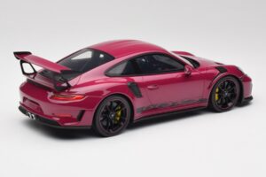 Porsche 911 991.2 GT3 RS Ruby Star GT Spirit 1:18 GT911 Derva - nuotrauka 2 iš 6