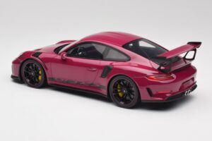 Porsche 911 991.2 GT3 RS Ruby Star GT Spirit 1:18 GT911 Derva - nuotrauka 5 iš 6