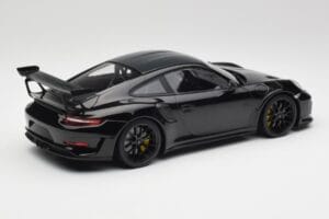 Porsche 911 991.2 GT3 RS Weissach Package Juodas & Juodi Ratai Minichamps 1:18 153068228 Metalas - nuotrauka 2 iš 6