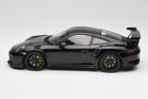 Porsche 911 991.2 GT3 RS Weissach Package Juodas & Juodi Ratai Minichamps 1:18 153068228 Metalas - nuotrauka 3 iš 6