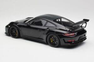 Porsche 911 991.2 GT3 RS Weissach Package Juodas & Juodi Ratai Minichamps 1:18 153068228 Metalas - nuotrauka 5 iš 6