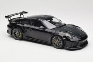 Porsche 911 991.2 GT3 RS Weissach Package Juodas Sidabriniai Magnio Ratlankiai Minichamps 1:18 153068229 Metalas - nuotrauka 4 iš 6