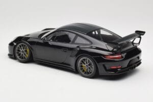 Porsche 911 991.2 GT3 RS Weissach Package Juodas Sidabriniai Magnio Ratlankiai Minichamps 1:18 153068229 Metalas - nuotrauka 5 iš 6