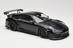 Porsche 911 991.2 GT3 RS Weissach Package Juodas Su Juodais Ratais Minichamps 1:18 153068321 Metalas - nuotrauka 4 iš 6