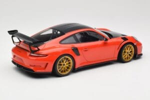 Porsche 911 991.2 GT3 RS Weissach Package Lava Orange Auksiniai Magnio Ratlankiai Minichamps 1:18 153068227 Metalas - nuotrauka 2 iš 6
