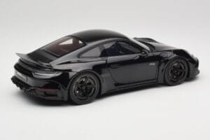 Porsche 911 992 Brabus 900 Rocket-R Obsidian Black GT Spirit 1:18 GT502 Derva - nuotrauka 2 iš 6
