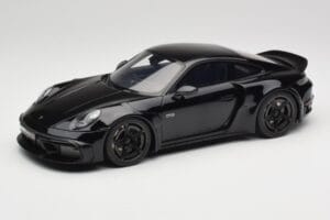 Porsche 911 992 Brabus 900 Rocket-R Obsidian Black GT Spirit 1:18 GT502 Derva