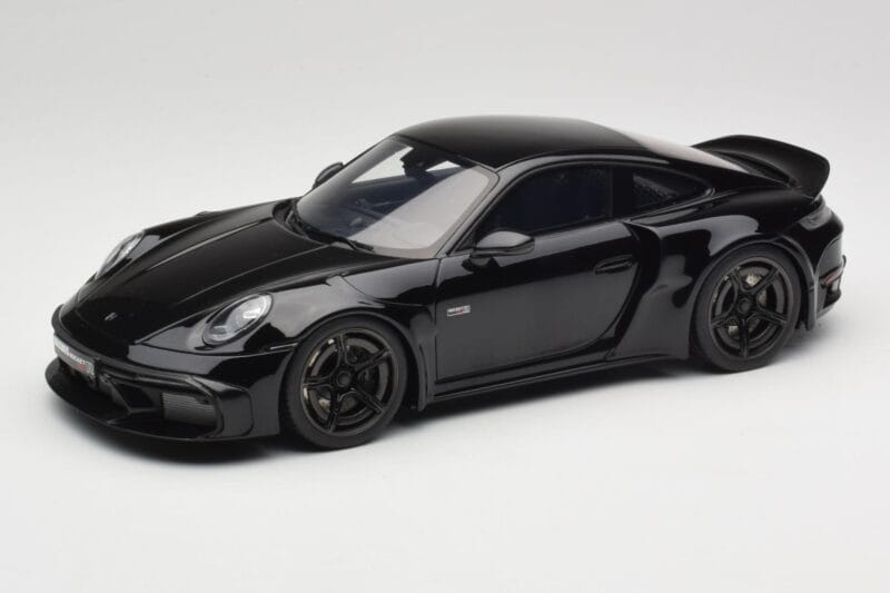 Porsche 911 992 Brabus 900 Rocket-R Obsidian Black GT Spirit 1:18 GT502 Derva