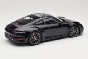 Porsche 911 992 Carrera 4S Blue Metallic Minichamps 1:18 155067321 Metalas - nuotrauka 2 iš 6