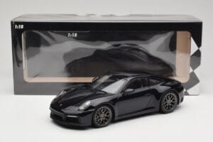 Porsche 911 992 Carrera 4S Blue Metallic Minichamps 1:18 155067321 Metalas - nuotrauka 6 iš 6