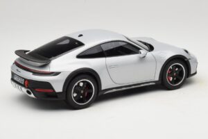Porsche 911 992 Dakar Ice Grey Metallic Norev 1:18 187242 Metalas - nuotrauka 3 iš 8