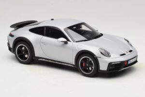 Porsche 911 992 Dakar Ice Grey Metallic Norev 1:18 187242 Metalas - nuotrauka 6 iš 8